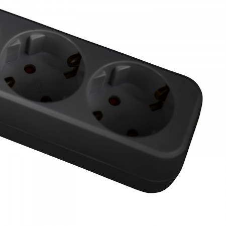 Regleta 6 Enchufes Schuko 1,5m con Interruptor 7hSevenOn Bases Múltiples 9