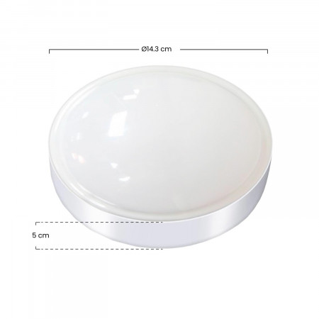 Luz de Noche Quitamiedos LED Circular con Interruptor 7hSevenOn Elec Luz de Noche 2