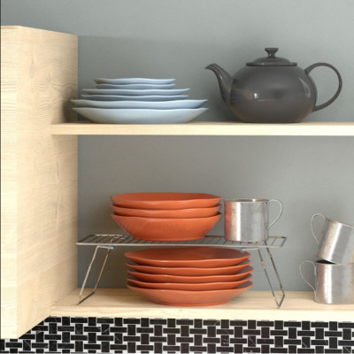 Estante Organizador de Cocina Plegable 47x20x16.5cm 7house Accesorios de Cocina 12