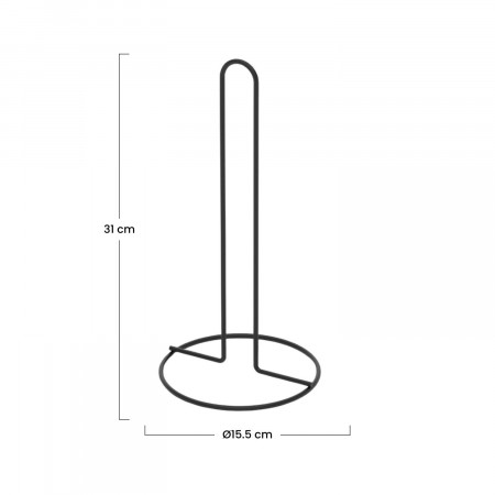 Suporte para rolos de cozinha Ø15.5x31cm 7house Acessórios de cozinha 2