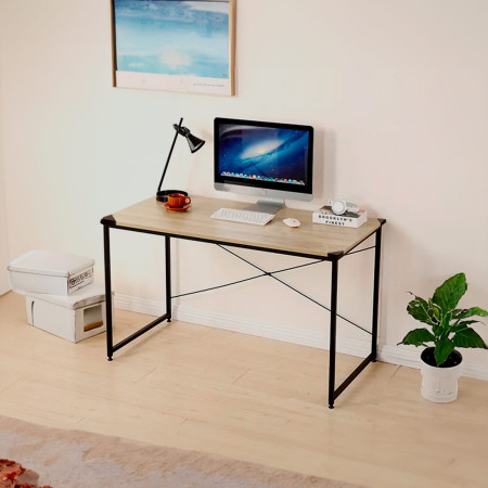 Metallschreibtisch mit Lir-Platte, 70 x 120 x 60 cm 7house