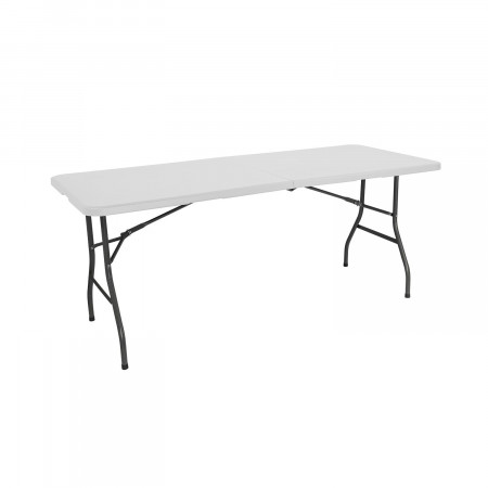Mesa Plegable 240cm Rectangular Blanca Catering Thinia Home Mesas Plegables 1