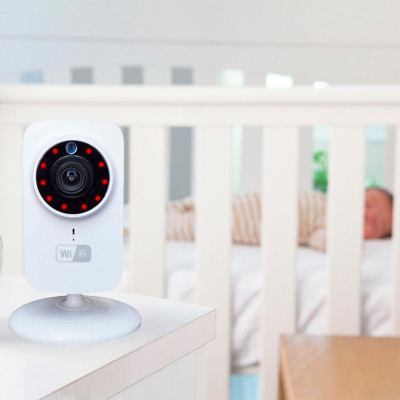 Cámara de Seguridad Inteligente WiFi con Altavoz y Visión Nocturna vía Smartphone/APP 7hSevenOn Elec Cámaras y Sensores 6