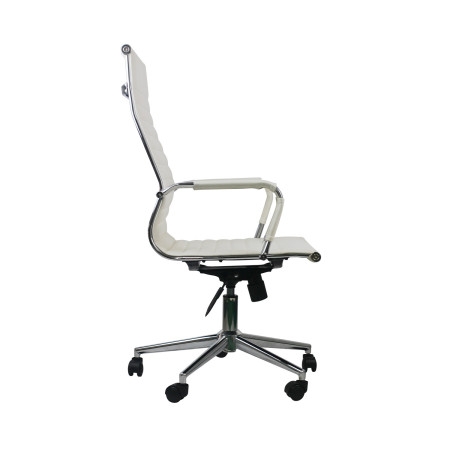 Sedia da ufficio con rotelle Elegance 116x89x60 cm Thinia Home