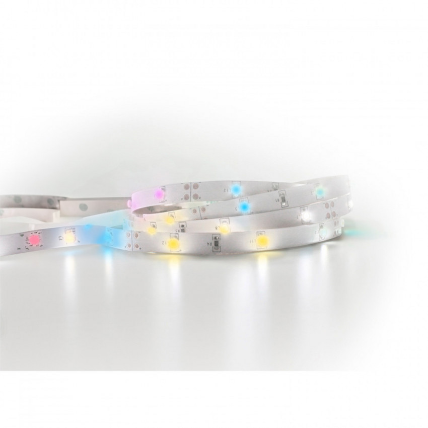 Tira LED RGB 1m 6W Regulable vía Mando a Distancia 50000H 7hSevenOn Tiras LED 1