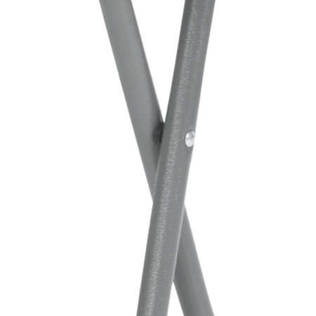 Pack 4 Taburetes Plegables de Resina y Acero 31x45cm Blancos 7house Packs de Taburetes 4