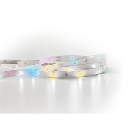 Fita LED RGB 2m 6W Regulável por Controlo Remoto 15000H 7hSevenOn Fita LED 1