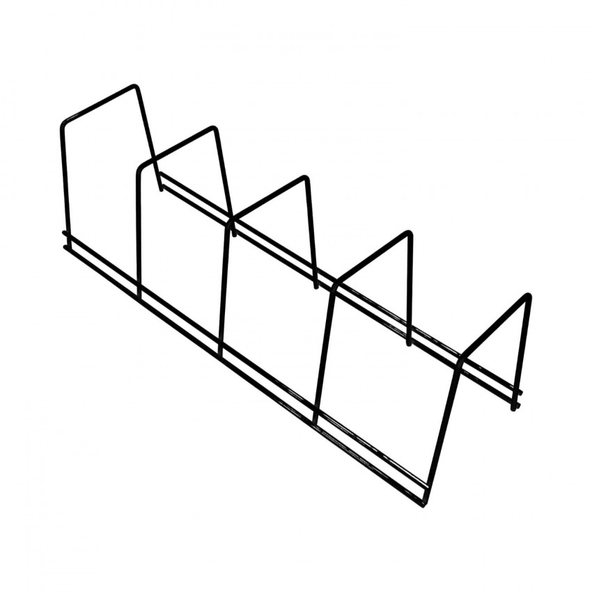 Soporte para Platos y Sartenes con 4 Secciones 12x38.5x11.5cm 7house Accesorios de Cocina 1