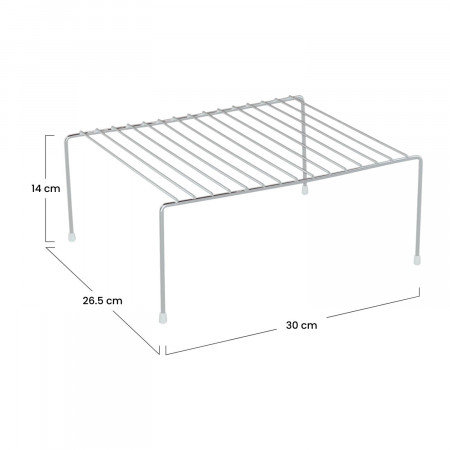 Prateleira organizadora de cozinha 26.5x30x14cm 7house Acessórios de cozinha 6