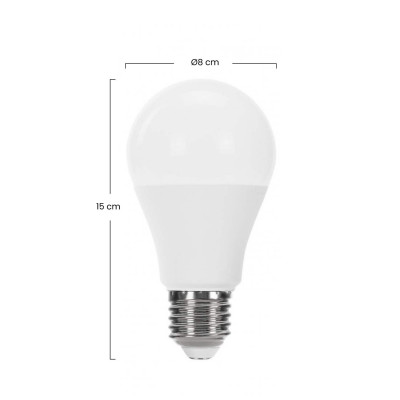 Bombilla regulable standard LED E27 10W luz intermedia