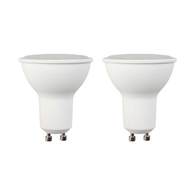 Pack 2 Bombillas LED Spotlight GU10 8W Equi.60W 700lm 6000K 25000H 7hSevenOn Premium Bombillas LED 1