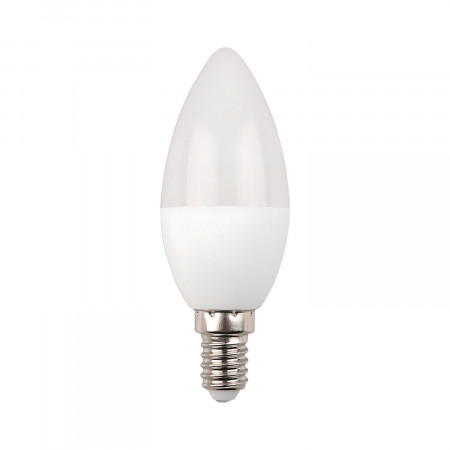 Pack 2 Bombillas LED Vela E14 7.4W Equi.60W 806lm 6000K 25000H 7hSevenOn Premium Bombillas LED 2