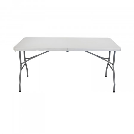 Mesa rebatível 150cm retangular para catering branco Thinia Home Mesas rebatíveis 2