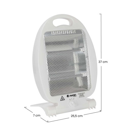 Estufa de Cuarzo Fija Vertical 800W Thinia Home Estufas de Resistencia 6