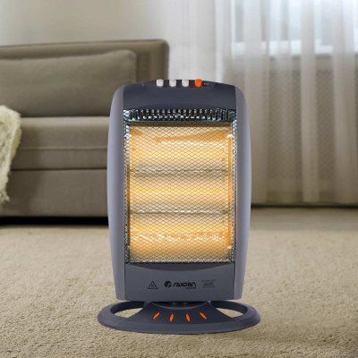 Estufa Halógena Oscilante 1200W Thinia Home Estufas de Resistencia 7