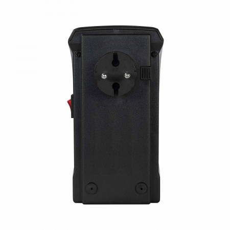 Mini Calefactor de Enchufe a Pared 400W Negro Thinia Home Calefactores Eléctricos 4