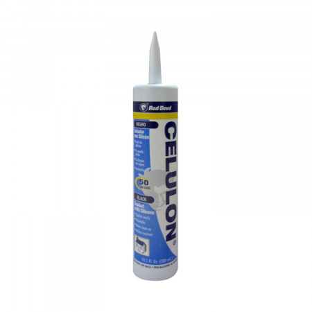 Pack 12 Selladores de Juntas Negro 300ml Red Devil Herramientas 2