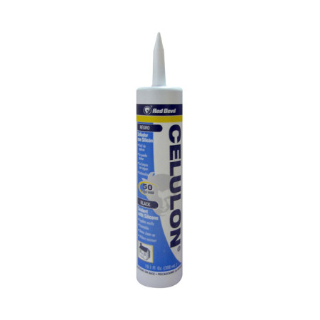 Pack 12 Selladores de Juntas Negro 300ml Red Devil Herramientas 2
