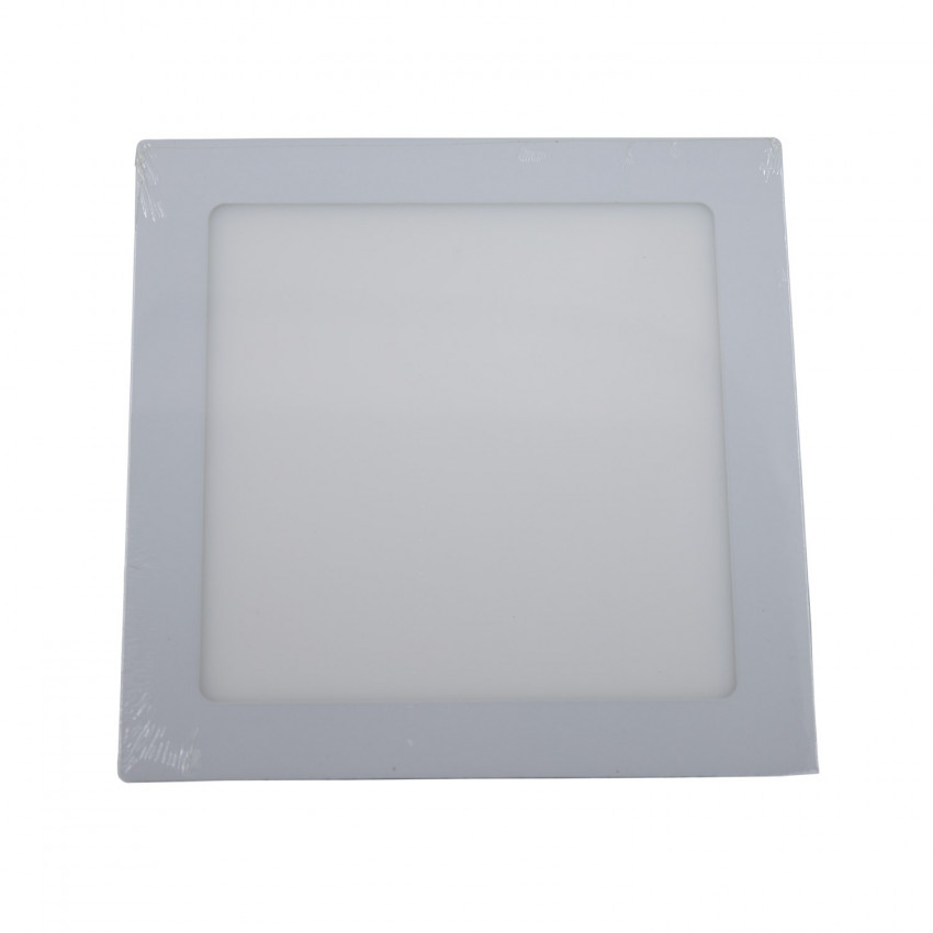 Downlight LED Ultraslim Quadrado 22W 1900lm 22.5x22.5cm 4000K Branco 25000H Primer Leader Downlight Superfície 1