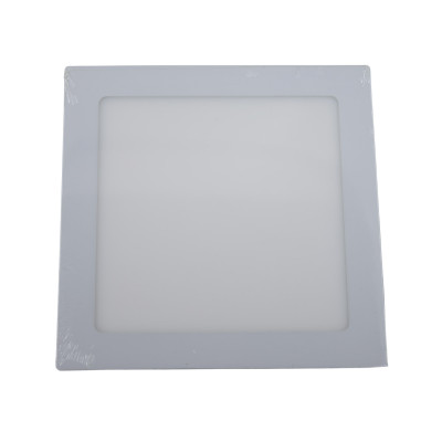 Downlight LED Ultraslim Cuadrado 15W 1100lm 22.5x22.5cm 4000K Gris 25000H Primer Leader Downlight Superficie 1