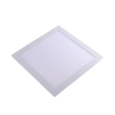 Downlight LED Ultraslim Cuadrado 15W 1100lm 22.5x22.5cm 4000K Gris 25000H Primer Leader Downlight Superficie 4