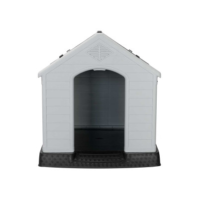 Caseta de Resina para Perros 66,5x73,6x71cm Thinia Home Casetas para Perros 2
