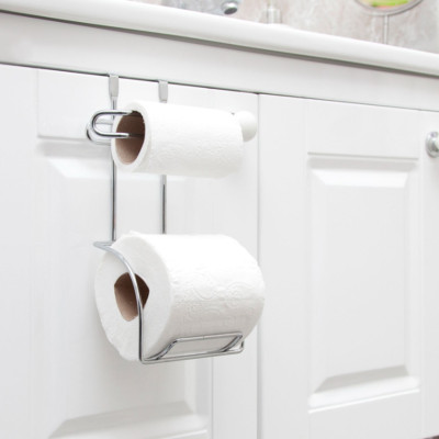 Portarollos de Baño 2 Rollos 9.5x12.5x24.5cm 7house Ordenación Baño 4