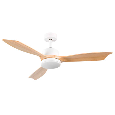 Ventilatore da soffitto con luce, 3 pale, 56 W, 6 velocità, modello New York Thinia Home