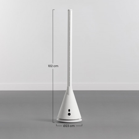 Ventilador de chão WiFi Ø23cm 26W 9 Velocidades Relax Silence Thinia Home Ventiladores de chão 6