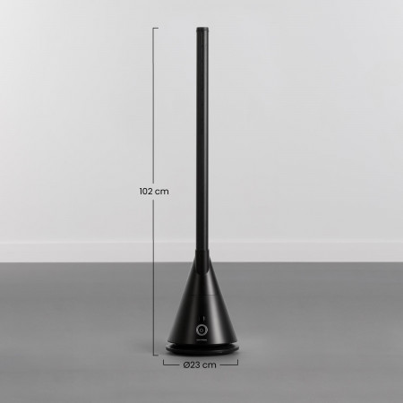 Ventilador de Torre sin Aspas con WiFi 102cm 26W 9 Velocidades Relax Silence Thinia Home Ventiladores de Pie 13