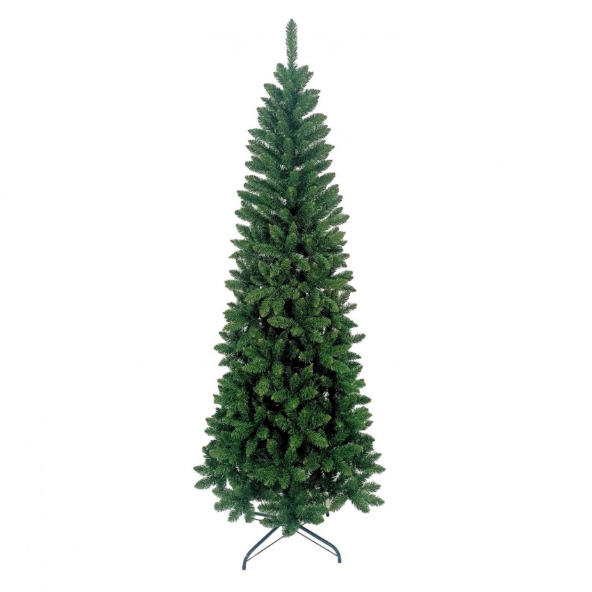 Árbol de Navidad Artificial Verde Alberta con Base Metálica 210cm 7house Árboles de Navidad 1