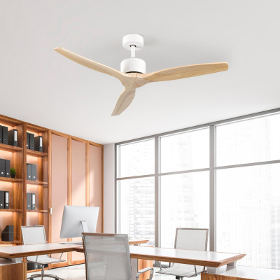 Ventilador de teto 3 pás 55W 6 velocidades Nebraska Thinia Home Ventiladores de teto 7