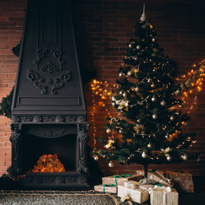 Árvore de Natal Toronto Preto 180x100cm O91 Árvores de Natal 5