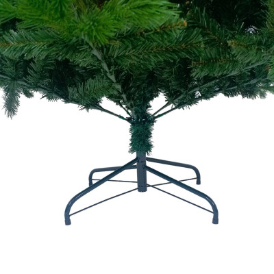 Árbol de Navidad Artificial Verde Otawa con Piñas Decorativas y Base Metálica Dayron Árboles de Navidad 3