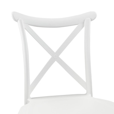 Pack 4 Sillas para Catering Apilables Charlotte 50x44x87.5cm 7house Sillas y Sillones de Exterior 5