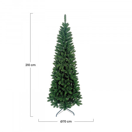 Árbol de Navidad Alberta Verde 210x70cm Dayron Árboles de Navidad 4
