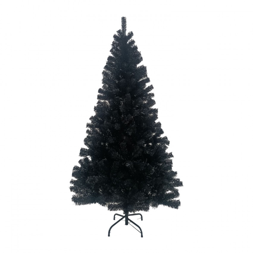 Árbol de Navidad Artificial Negro Toronto con Base Metálica 180cm Dayron Árboles de Navidad 1