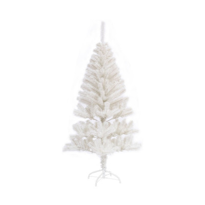 Árbol de Navidad Artificial Blanco Laponia con Base Metálica 150cm Dayron Árboles de Navidad 1