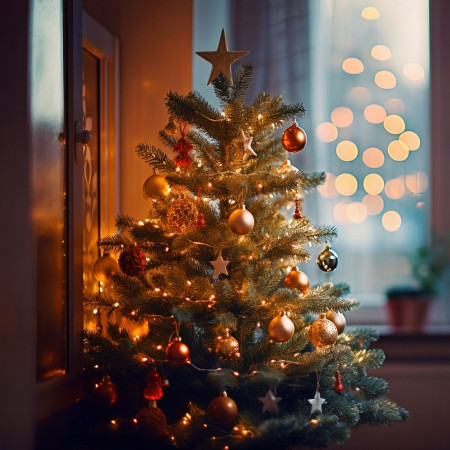 Árbol de Navidad Artificial Verde Montreal con Piñas Decorativas y Base Metálica 180cm Dayron Árboles de Navidad 5