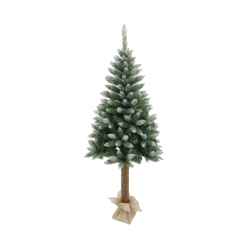 Árbol de Navidad Artificial Nevado Alpes con Base de Yute 150cm Dayron Árboles de Navidad 1