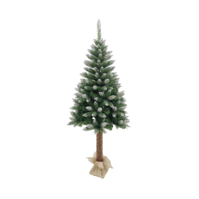 Árbol de Navidad Artificial Nevado Alpes con Base de Yute 150cm Dayron Árboles de Navidad 1