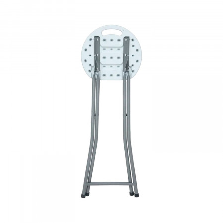 Pack 10 bancos altos rebatíveis brancos 30x76cm Thnia Home Stools 2