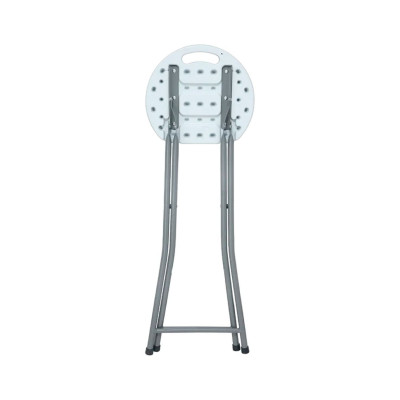 Pack 10 bancos altos rebatíveis brancos 30x76cm Thnia Home Stools 2