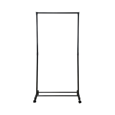 Burro Perchero Simple Metálico con Zapatero Venue Negro 157x74,5x41,5cm Thinia Home Percheros 2