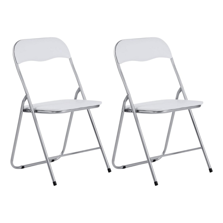 Pack 2 Sillas Plegables Acolchadas Eleonor 44x46x79cm 7house Sillas y Sillones de Exterior 13