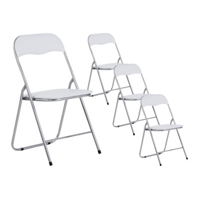Pack 4 Sillas Plegables Acolchadas Eleonor 44x46x79cm 7house Sillas y Sillones de Exterior 13