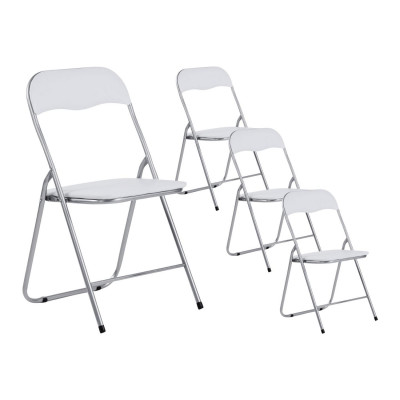Pack 4 Sillas Plegables Acolchadas Eleonor 44x46x79cm 7house Sillas y Sillones de Exterior 13