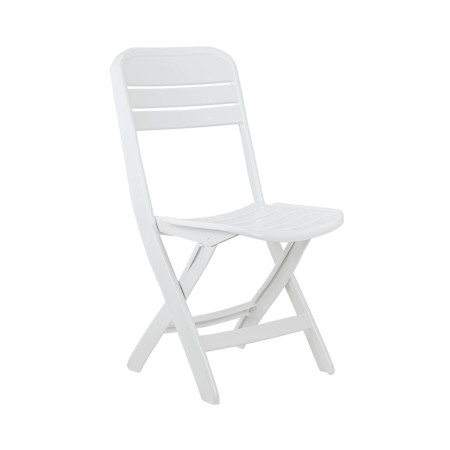 Silla Plegable Bliss Blanca 52x40x82cm 7house Sillas y Sillones de Exterior 1