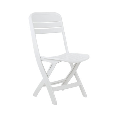 Silla Plegable Bliss Blanca 52x40x82cm 7house Sillas y Sillones de Exterior 1