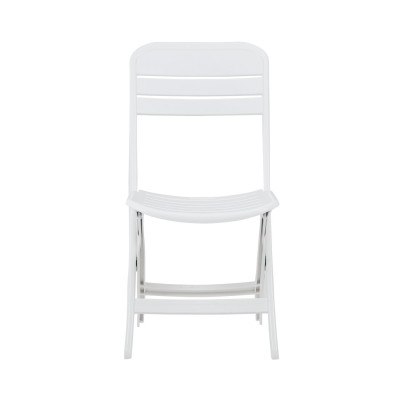Silla Plegable Bliss Blanca 52x40x82cm 7house Sillas y Sillones de Exterior 2